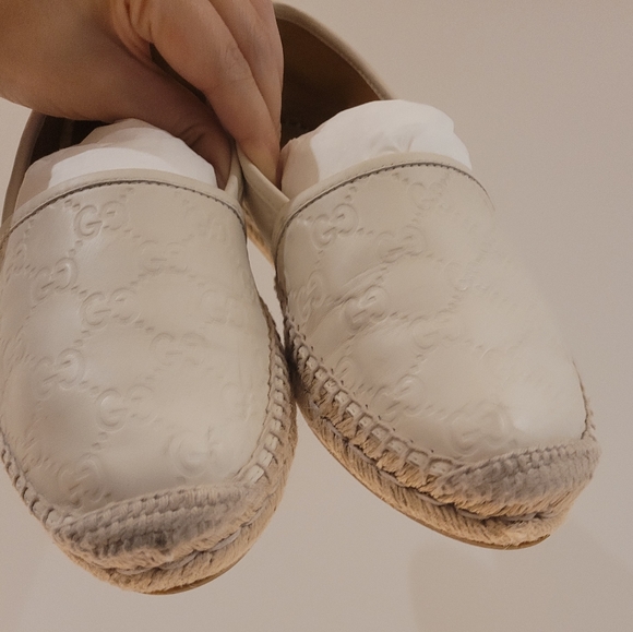 💯 Gucci white loafers - Picture 8 of 9